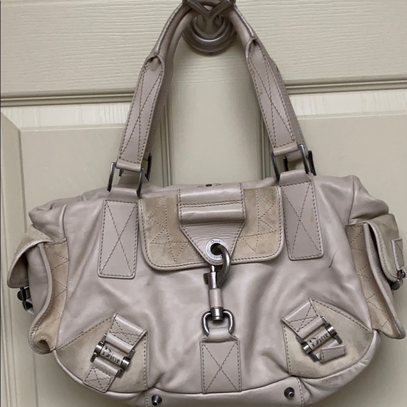 💕 Authentic CHRISTIAN DIOR SATCHEL SHOULDER BAG - Picture 5 of 16